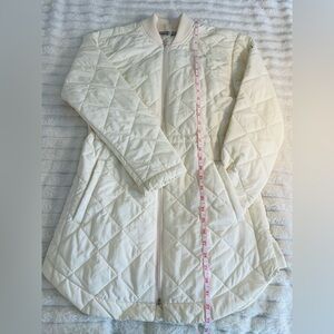 Alpine Women's Cream Puffer Jacket